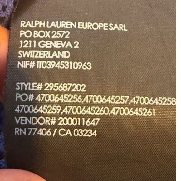 Club Monaco Blue Black Colorblock Sweater Dress Small Long Sleeve Knit - Picture 9 of 10